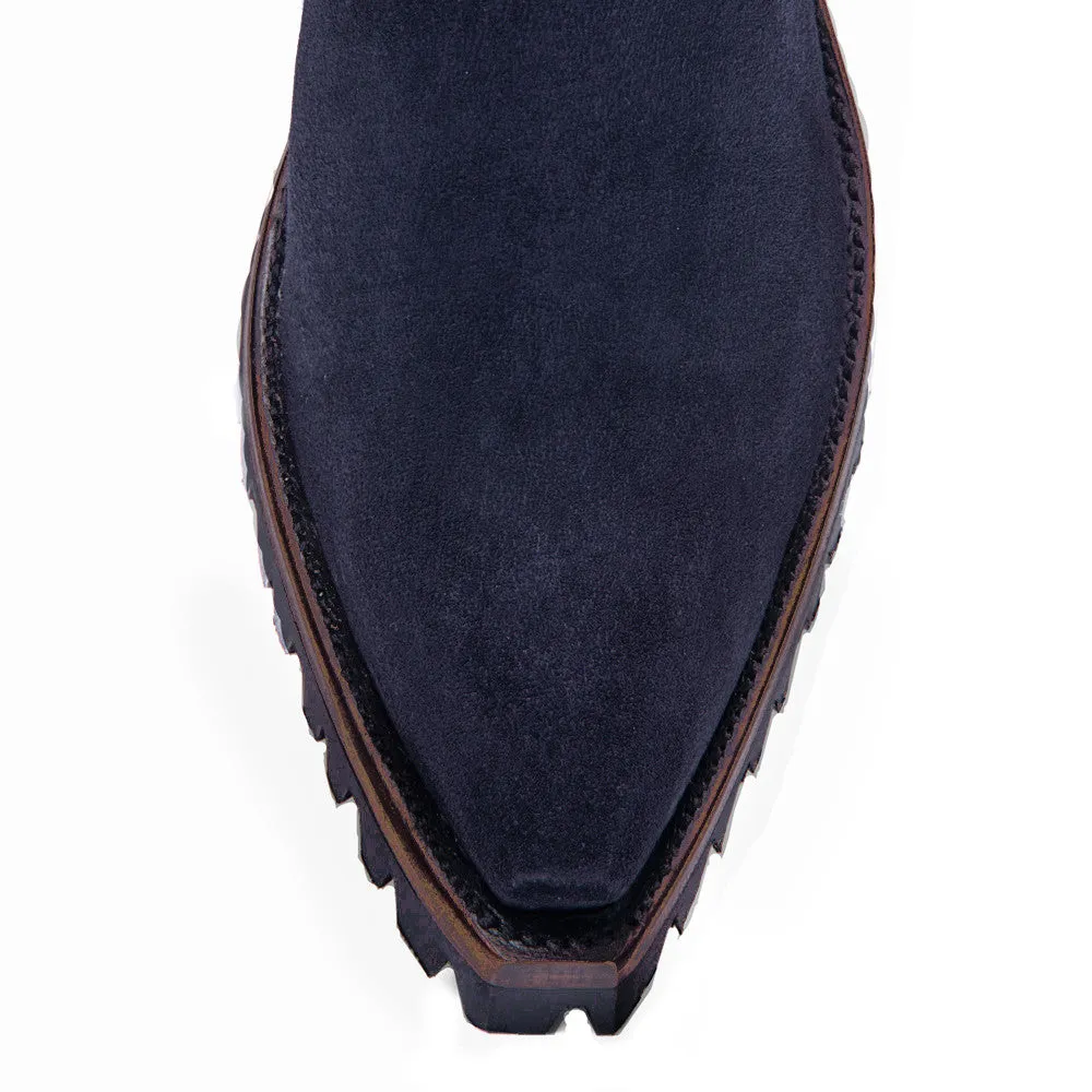 Equestrian 14" with Vibram - Navy