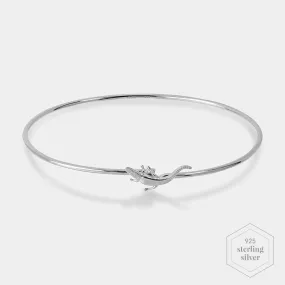 Force Tropicale Bangle Alligator Silver Colour