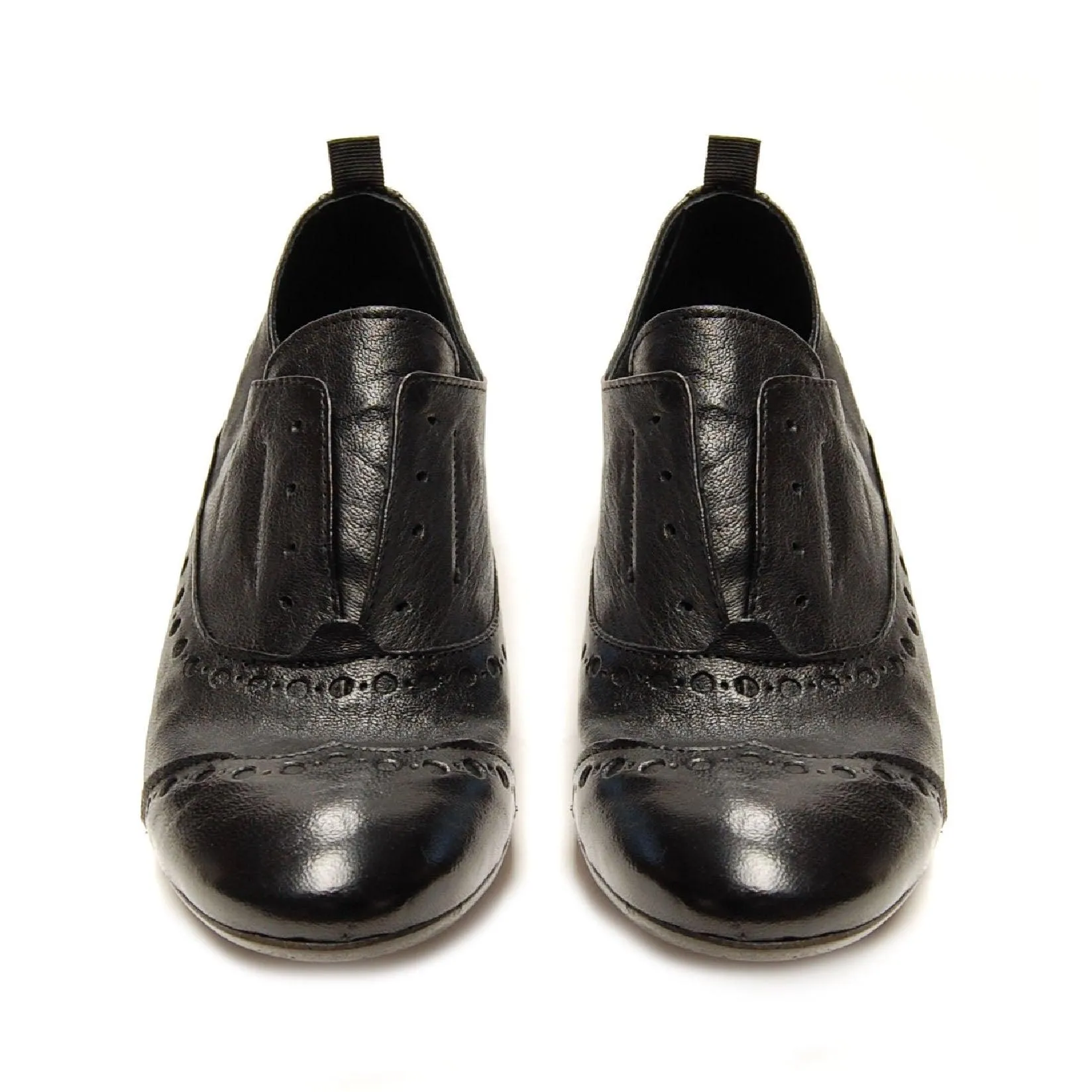 GIUSY 070 - Texas Leather SHOES BLACK