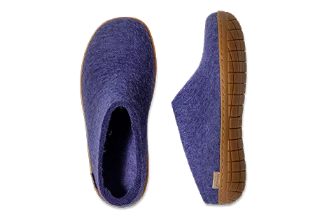 glerups Slip-on Purple Rubber