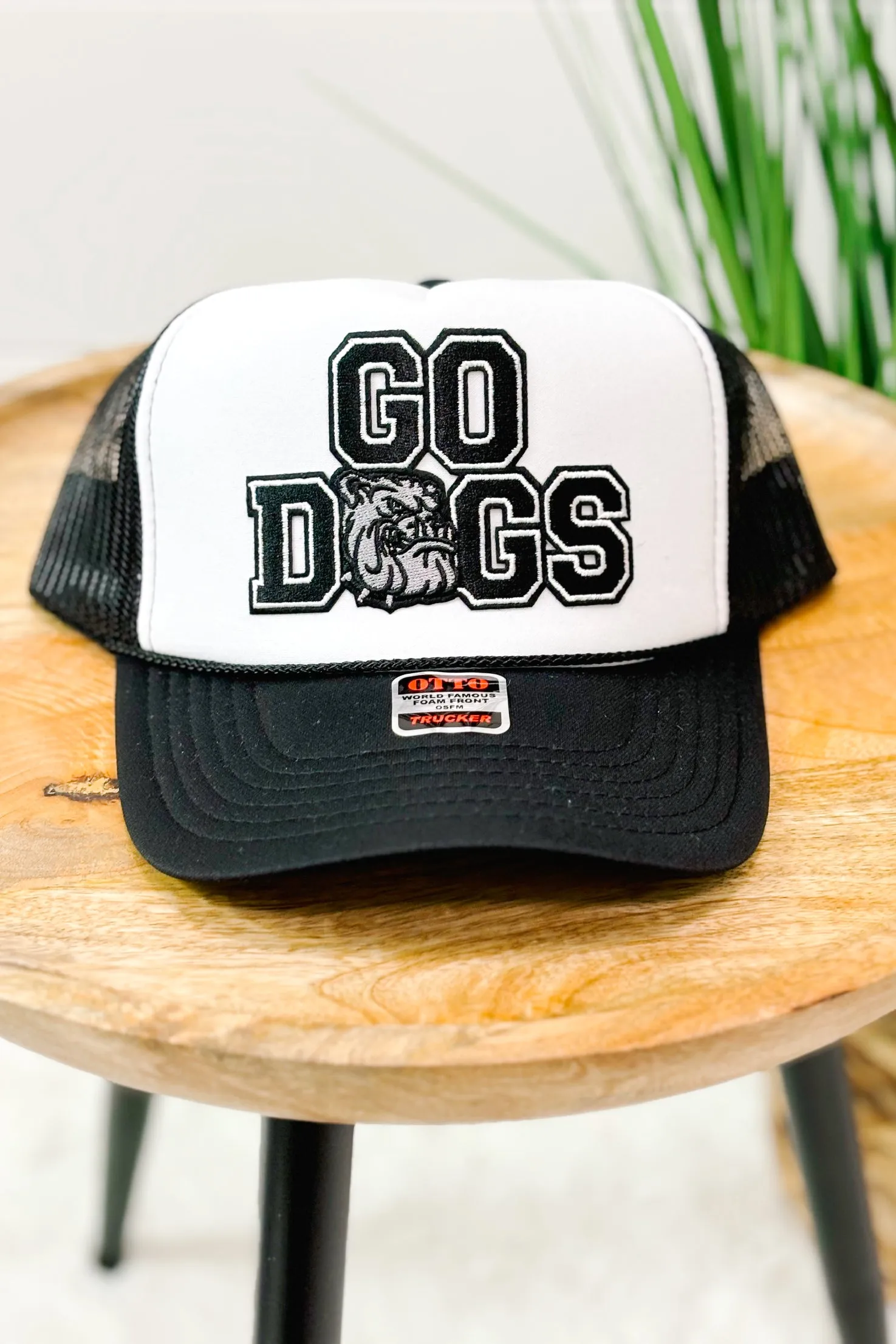 Go Bulldogs Custom Trucker Hat