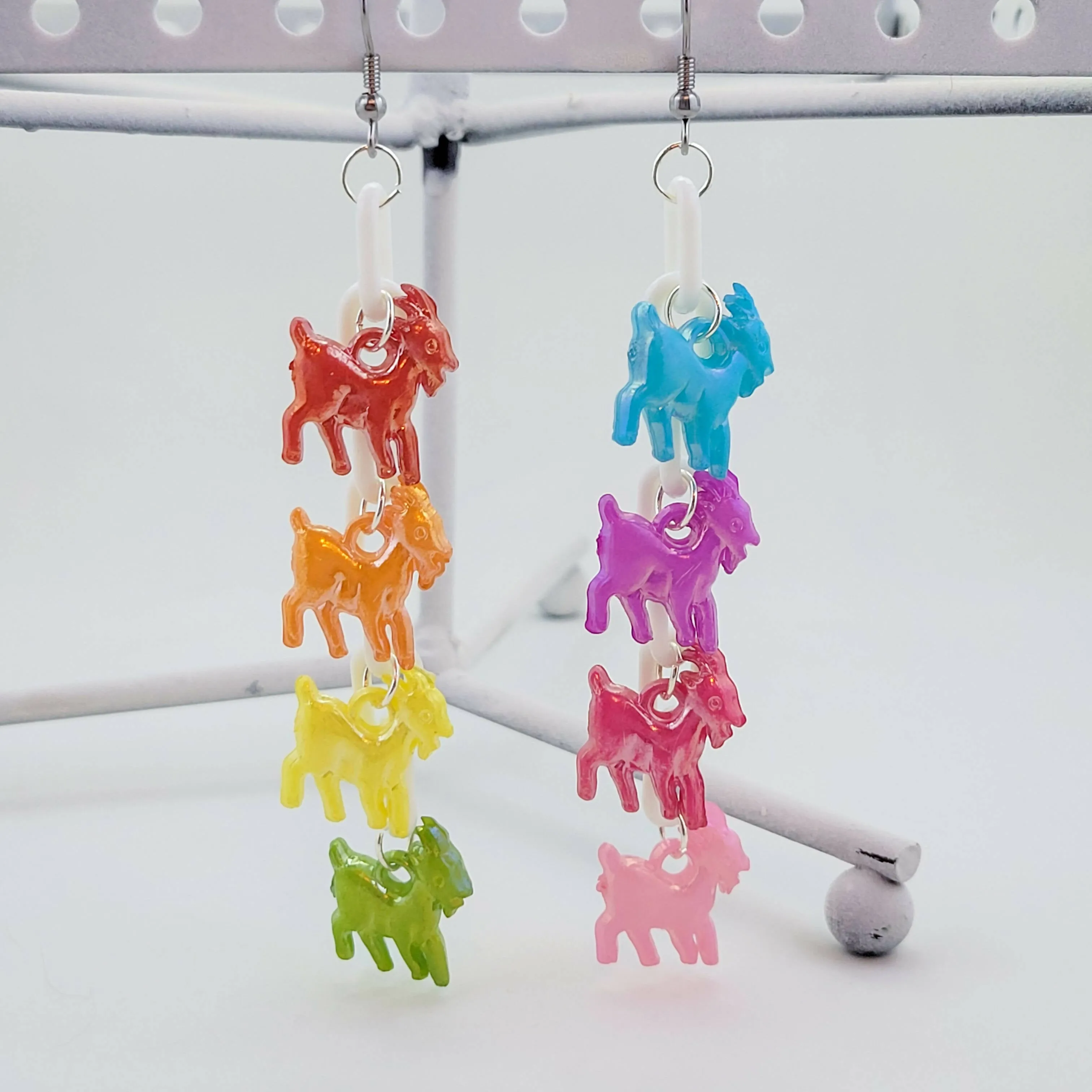 GOAT Rainbow Earrings