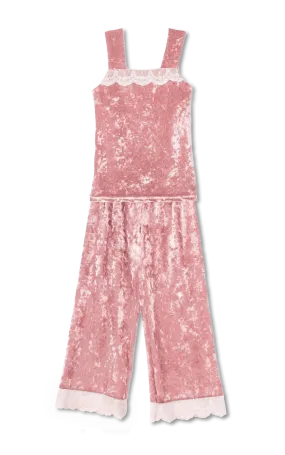 JASMINE - GIRLS' PINK PYJAMA SET