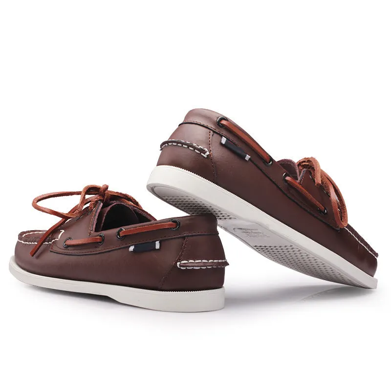 Men's British Fashion Leather Boat Shoes