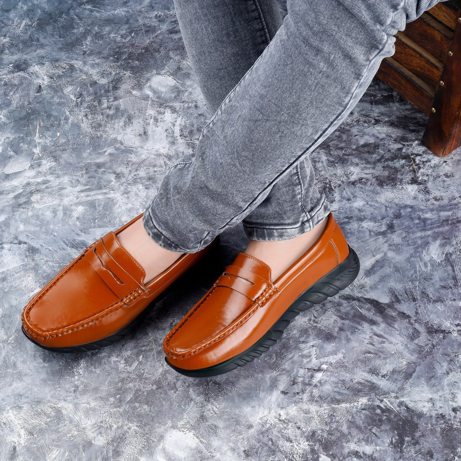 Men's Casual Slip-On Loafers Shoes