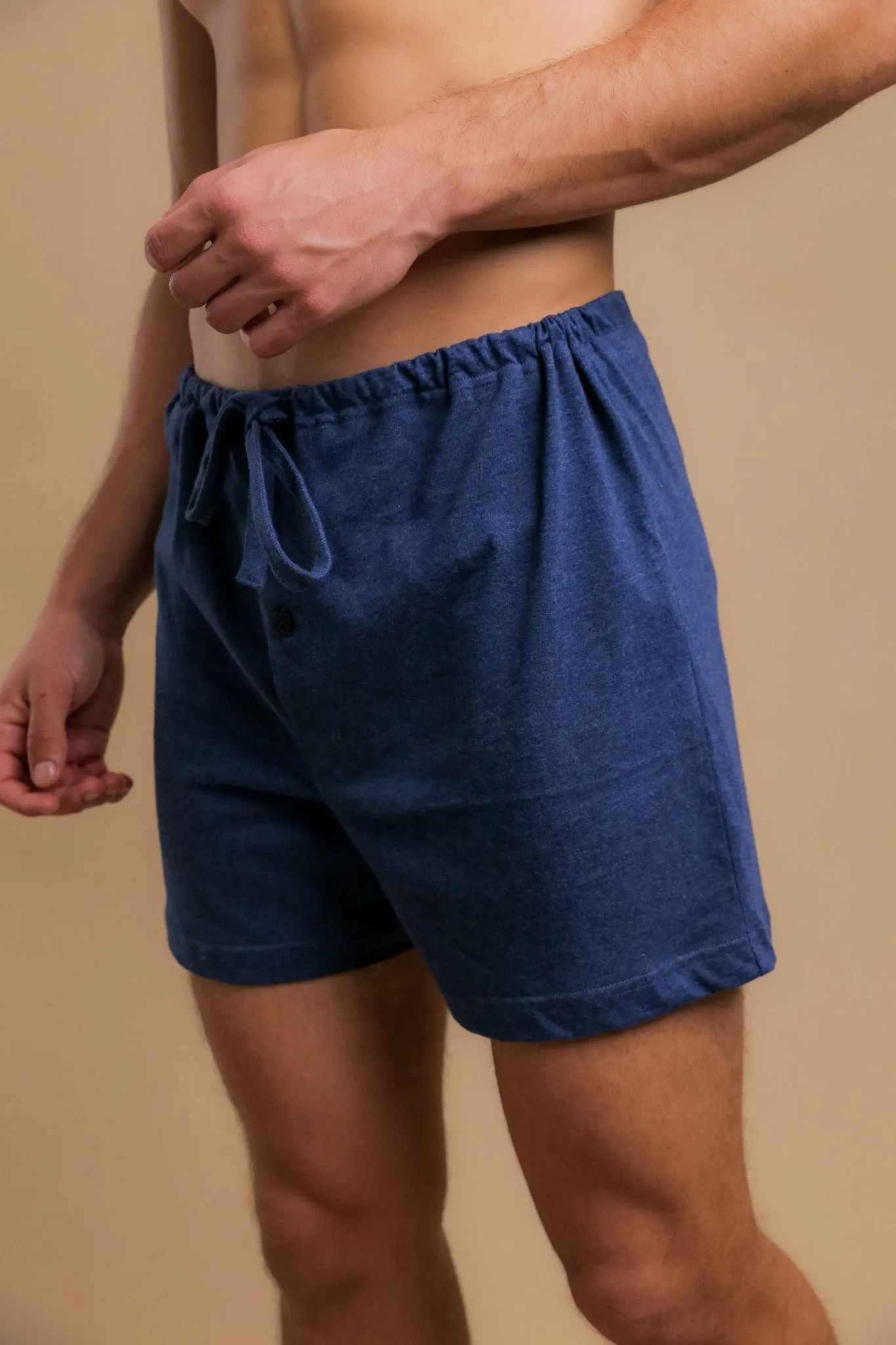 Men's Drawstring Loose Boxer Shorts