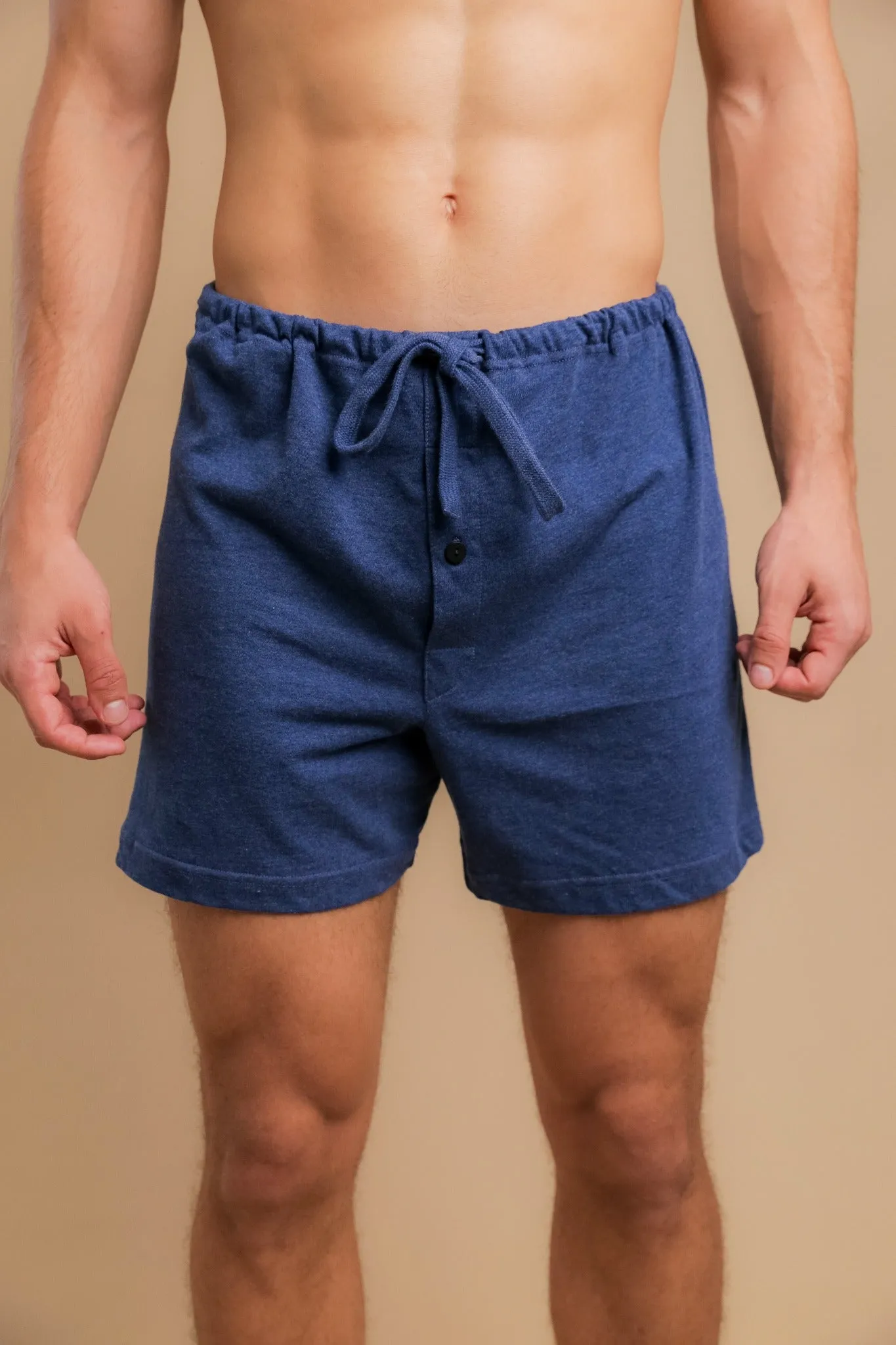 Men's Drawstring Loose Boxer Shorts