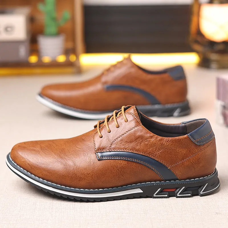 Men's Fashion Comfortable Walking Office Leather Shoes