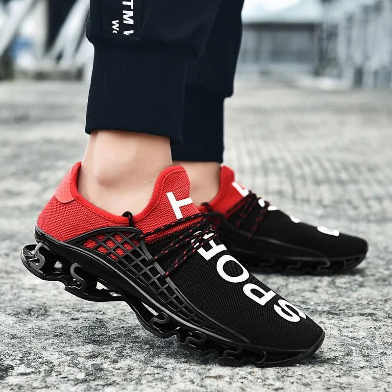 Men's Fashion Lace-up Flat Athletic Sneakers