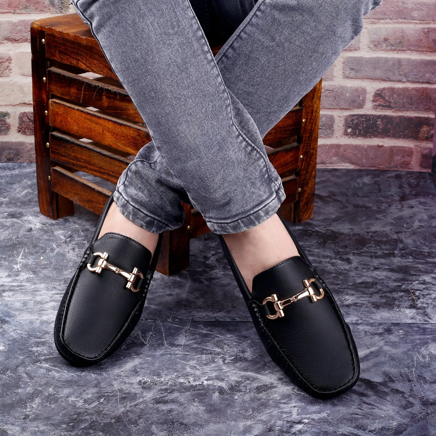 Men's Faux Leather Premium Loafer Shoes