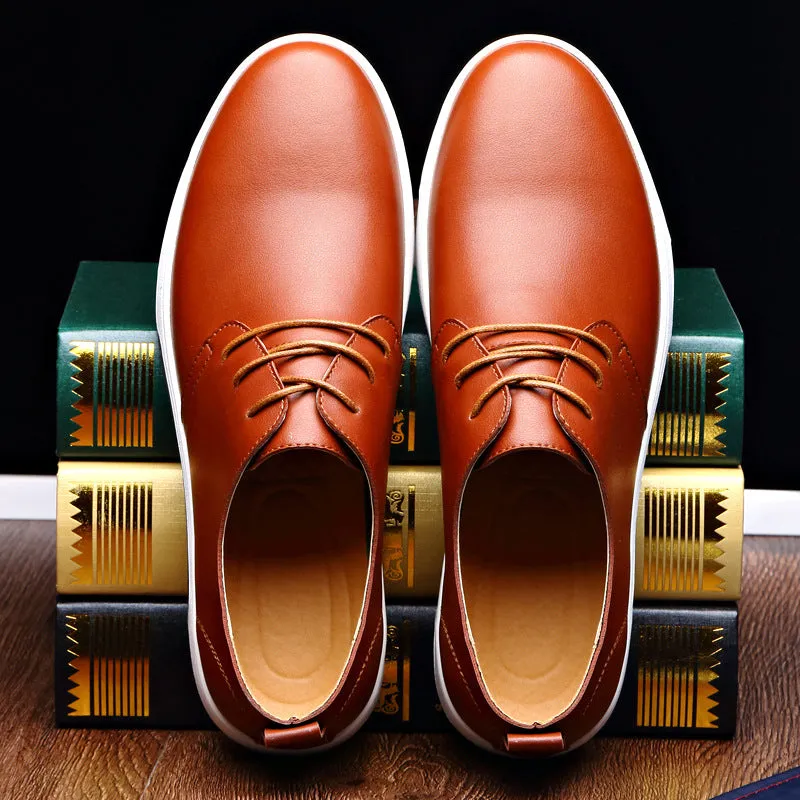 Men's Flat Fashion Oxford Walking Shoes