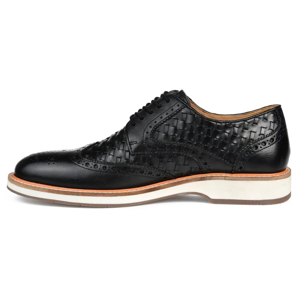 Men's Radcliff Wide Wing Tip Thomas & Vine Oxford Shoes, Black