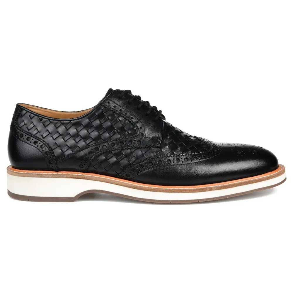 Men's Radcliff Wide Wing Tip Thomas & Vine Oxford Shoes, Black