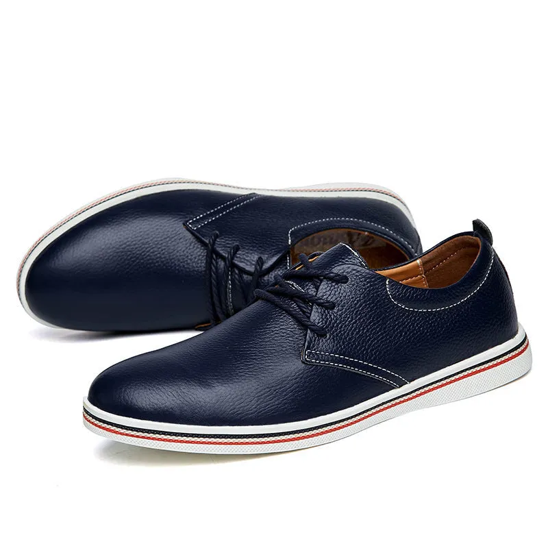 Men's Soft Breathable Genuine Leather Shoes