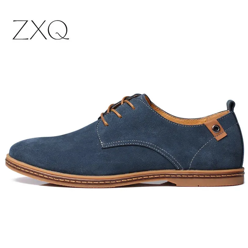 Men's Suede Oxford Shoes