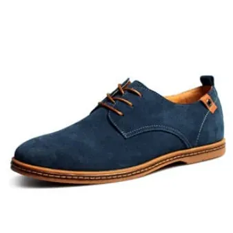 Men's Suede Oxford Shoes