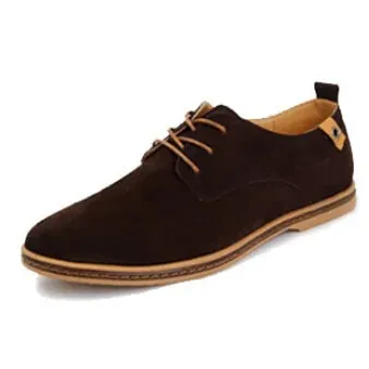 Men's Suede Oxford Shoes