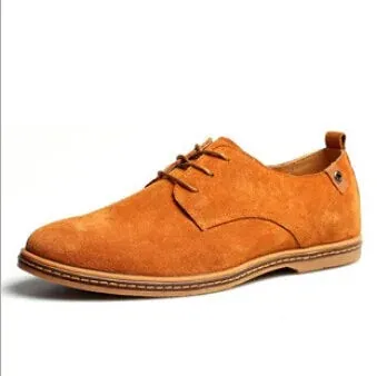 Men's Suede Oxford Shoes