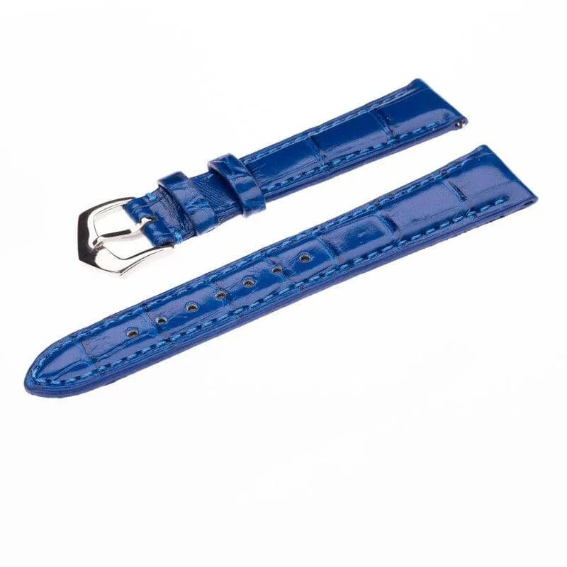 Millenium Light Blue Alligator Watch Strap