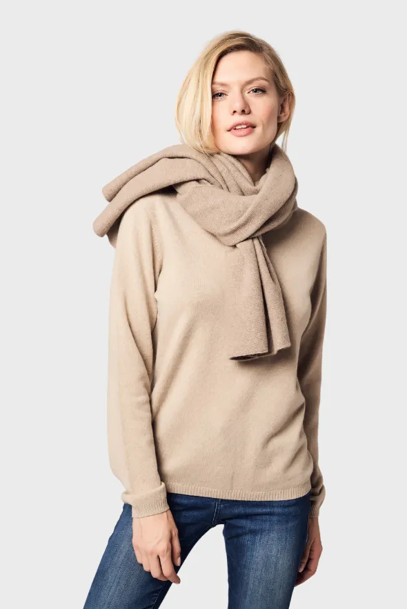 Mock-Neck Pullover (Premium Cashmere Knit)