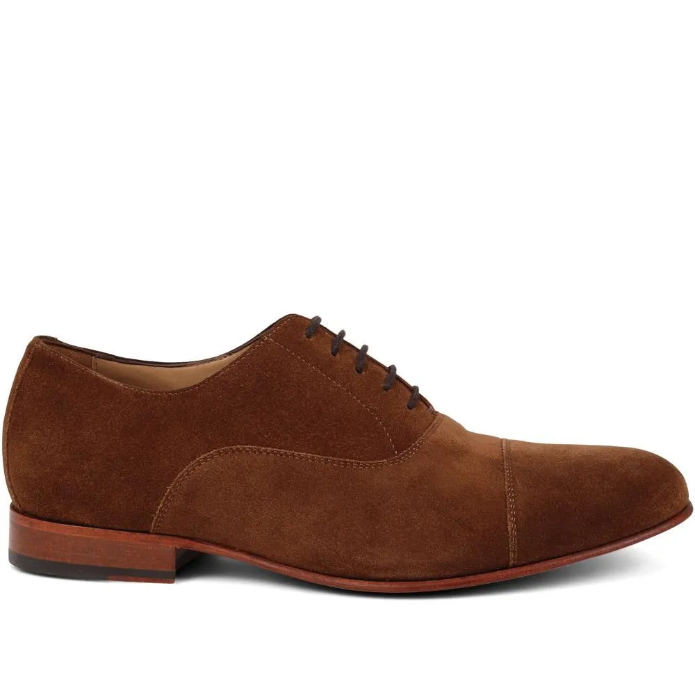 Morpeth Leather Oxford Shoes - MORPETH / 322 592