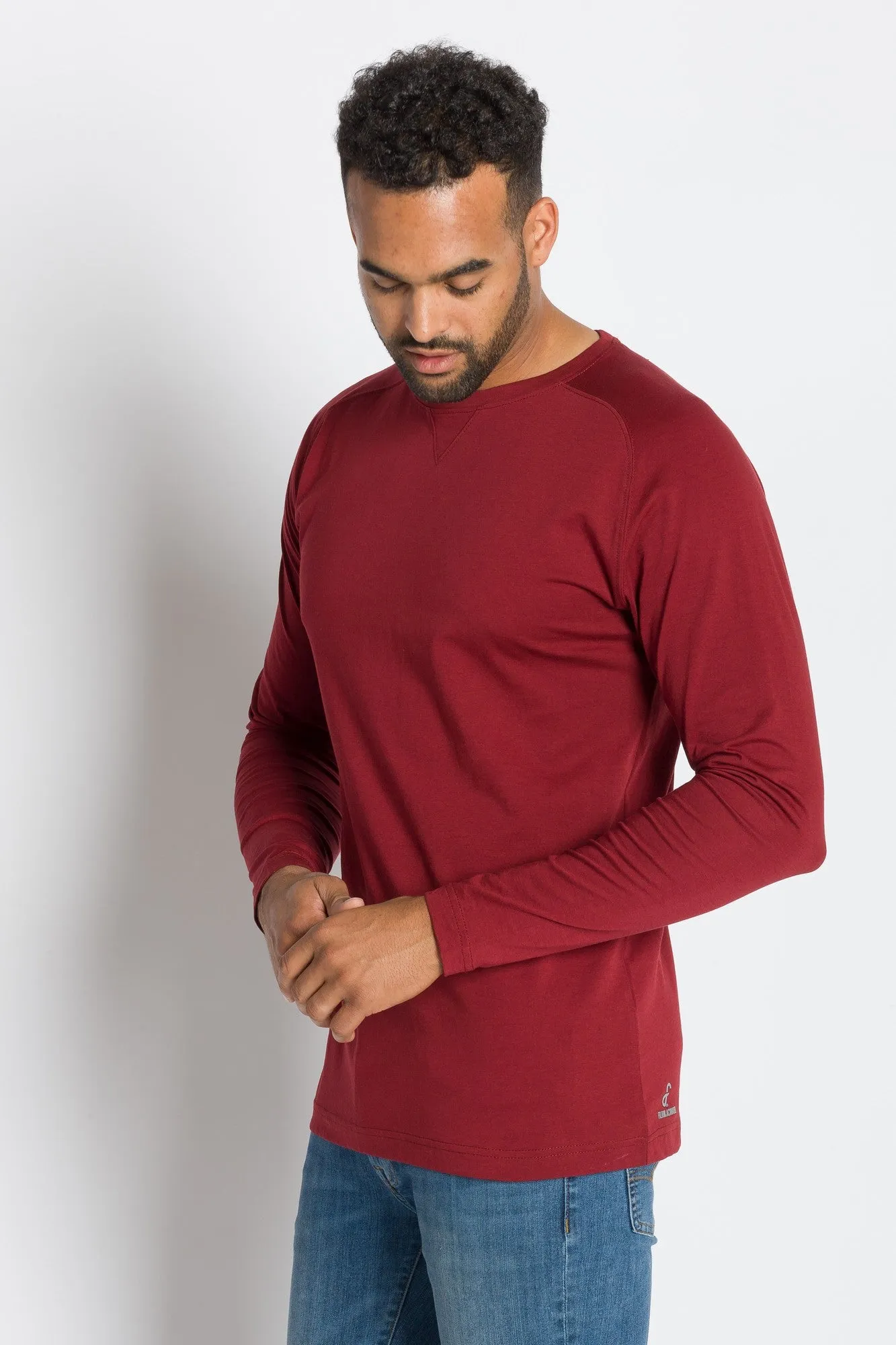 Papa | Men's Raglan Long Sleeve Tee