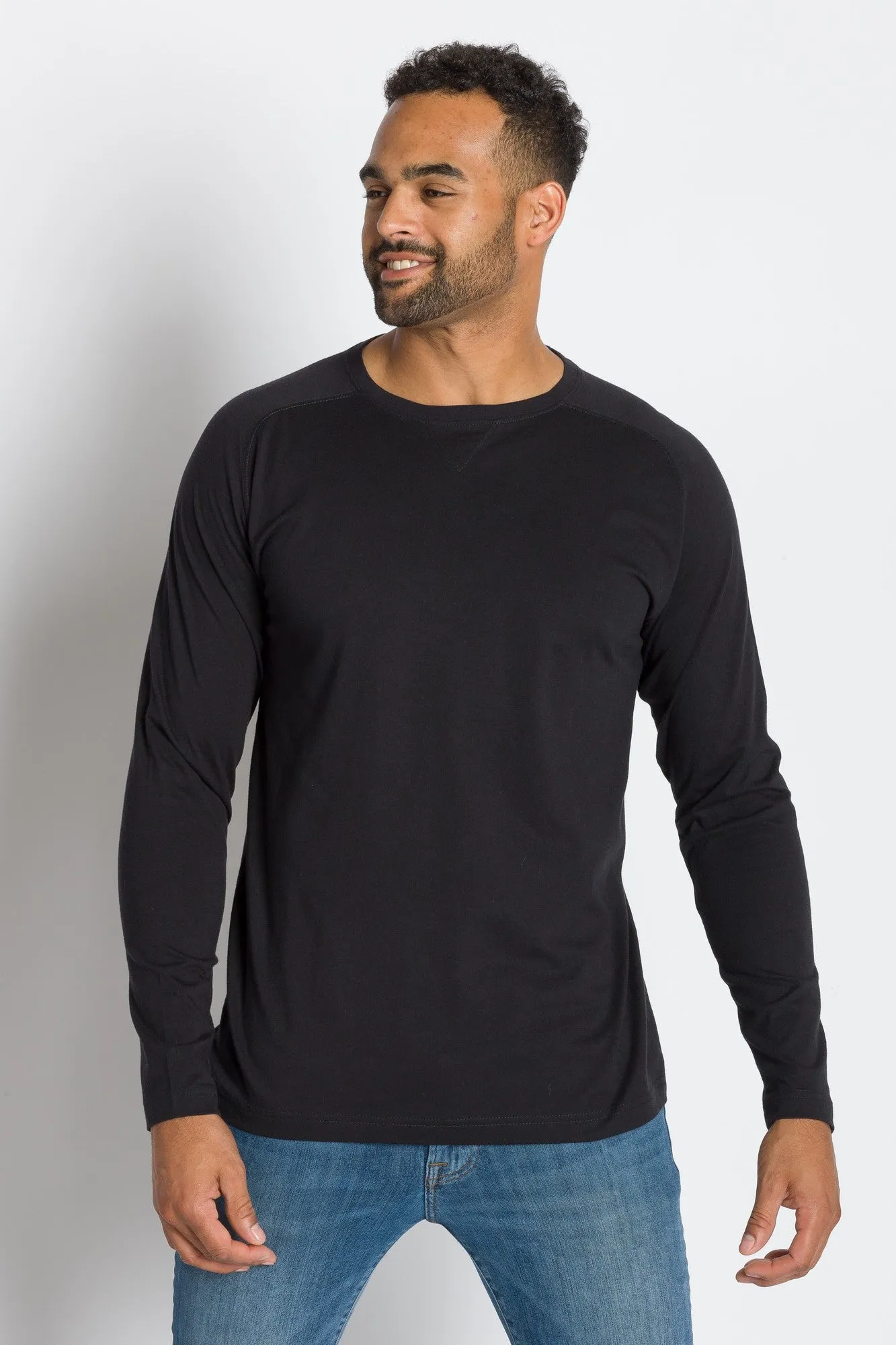 Papa | Men's Raglan Long Sleeve Tee