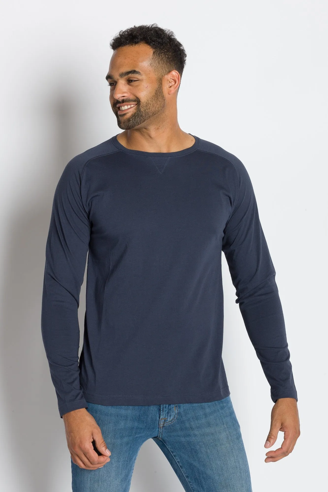 Papa | Men's Raglan Long Sleeve Tee