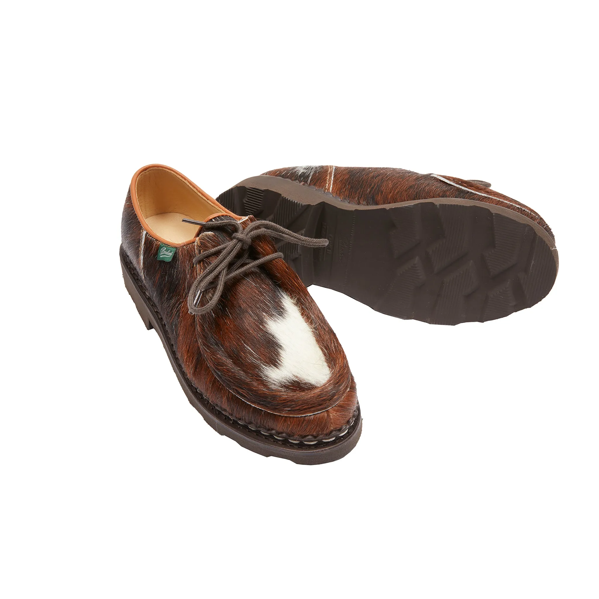 Paraboot Women's Michael Shoe in Marron Poils Vache