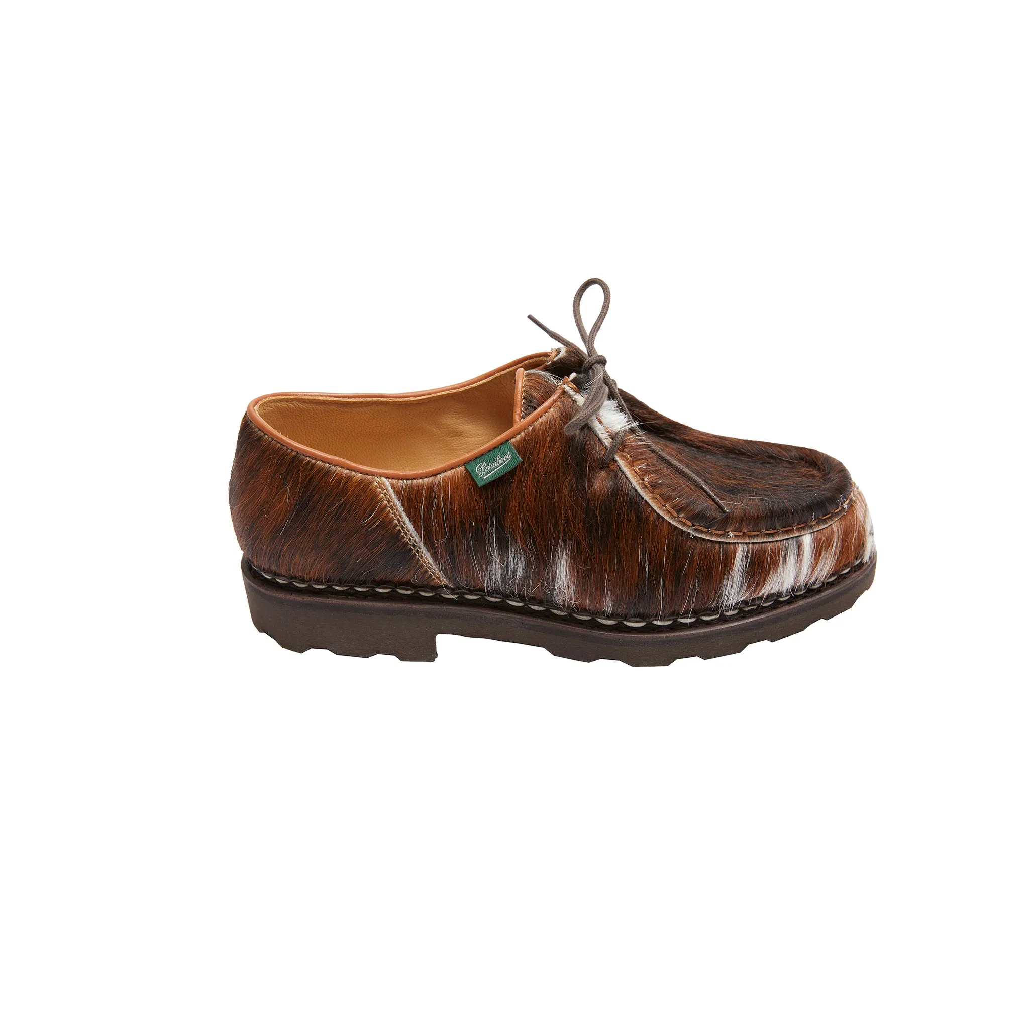 Paraboot Women's Michael Shoe in Marron Poils Vache