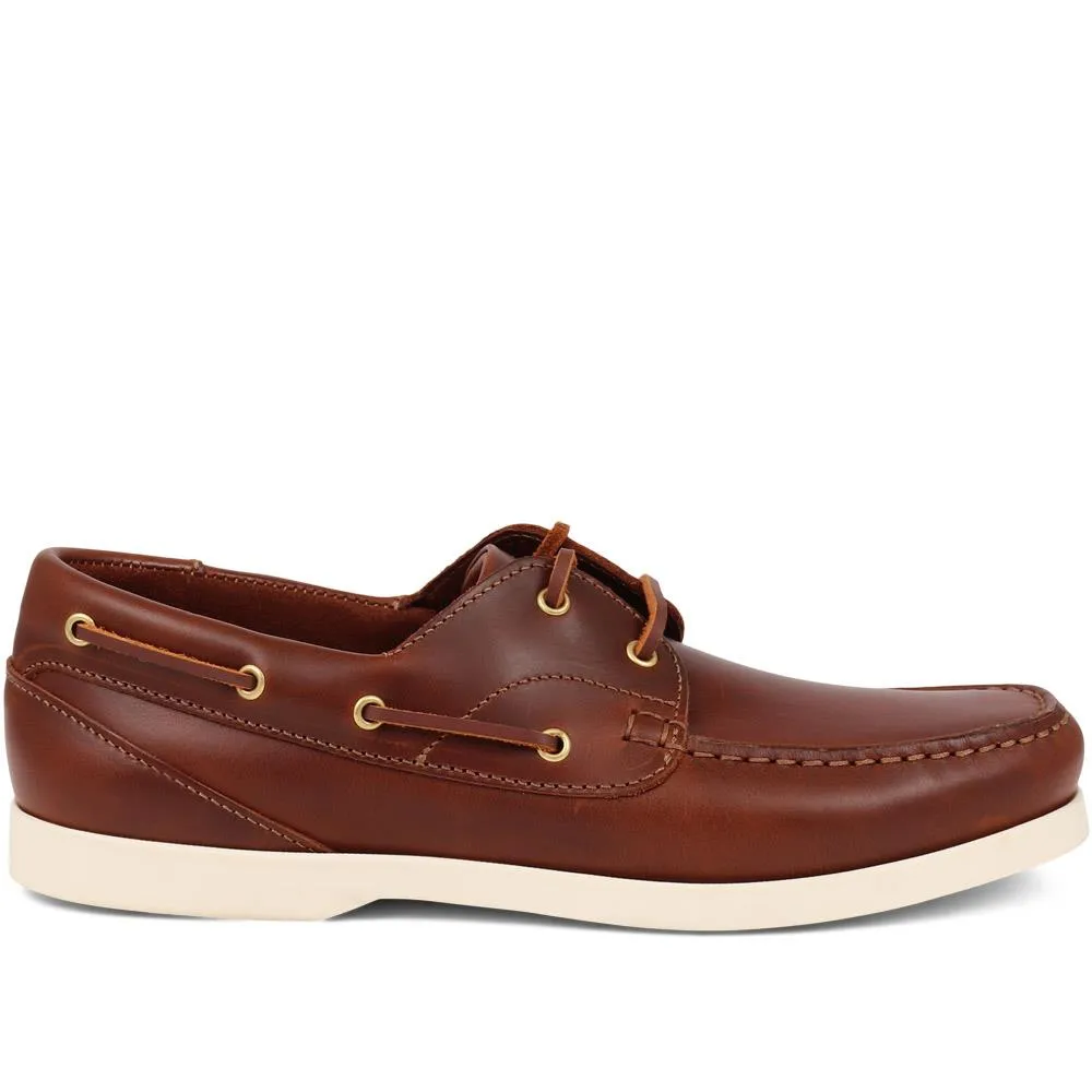 Parsons Leather Boat Shoes - PARSONS / 320 153