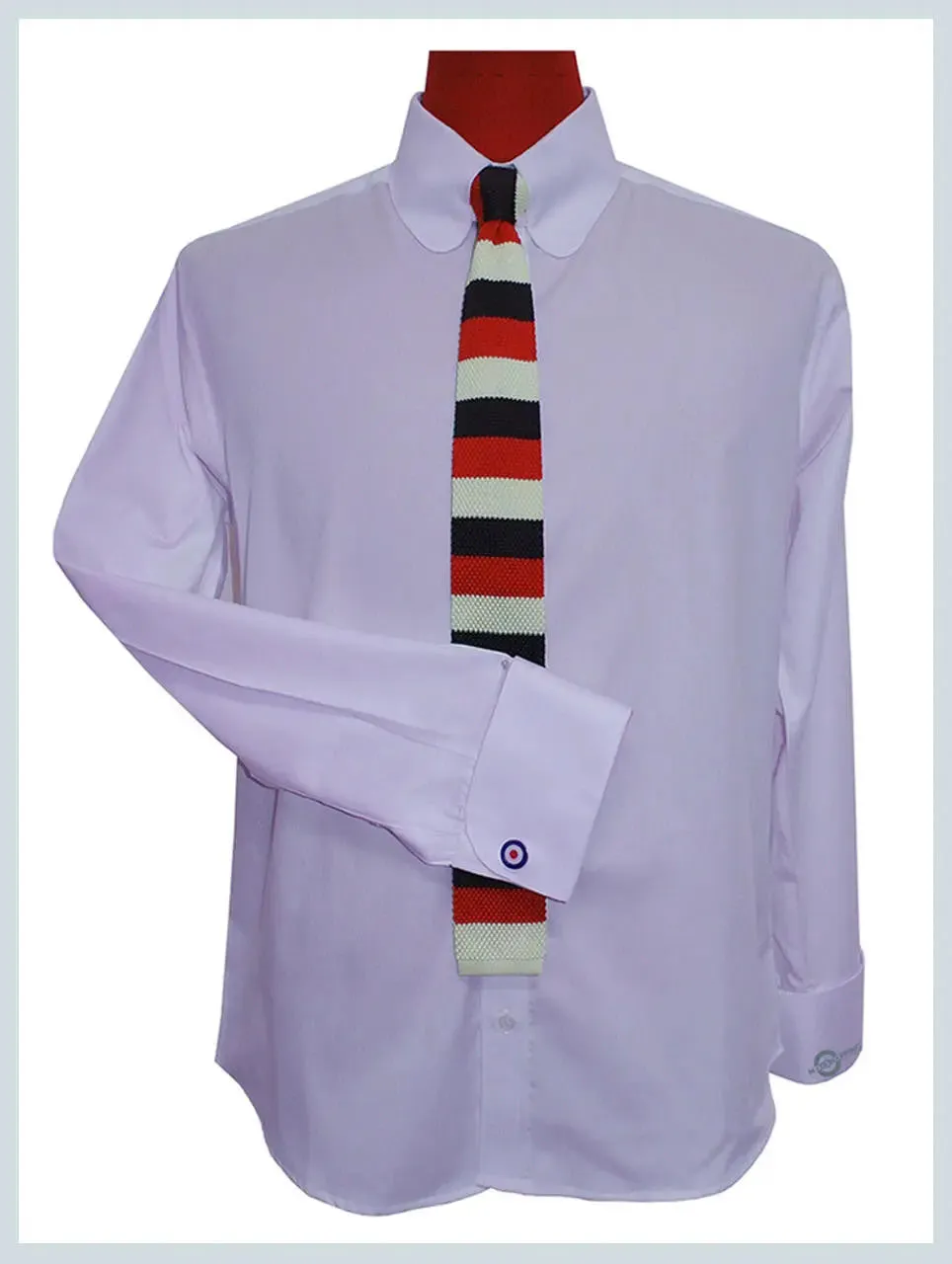 Penny Tab Collar Shirt - Lavender Shirt for Men