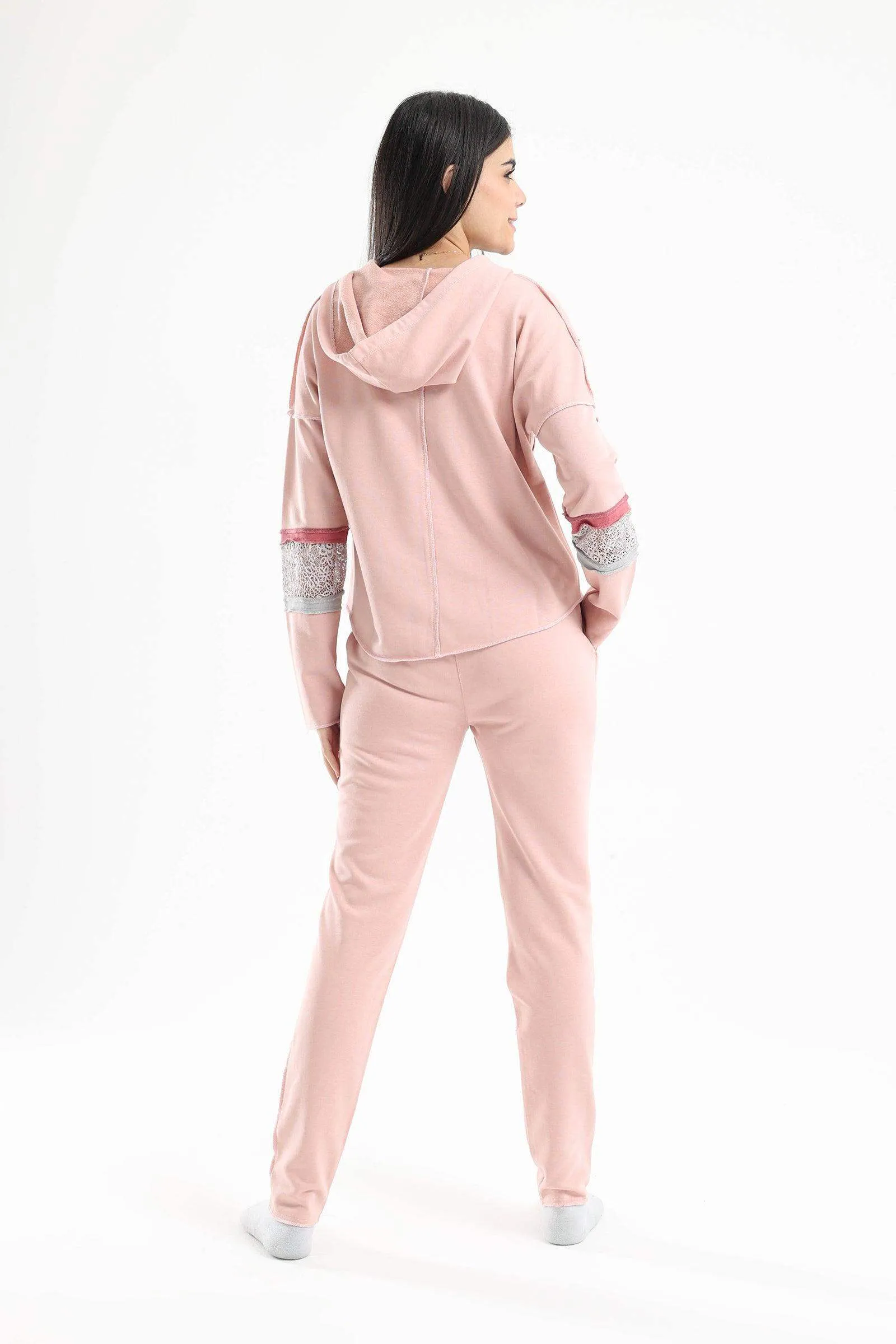 Pyjama Set with Kangaroo Pocket