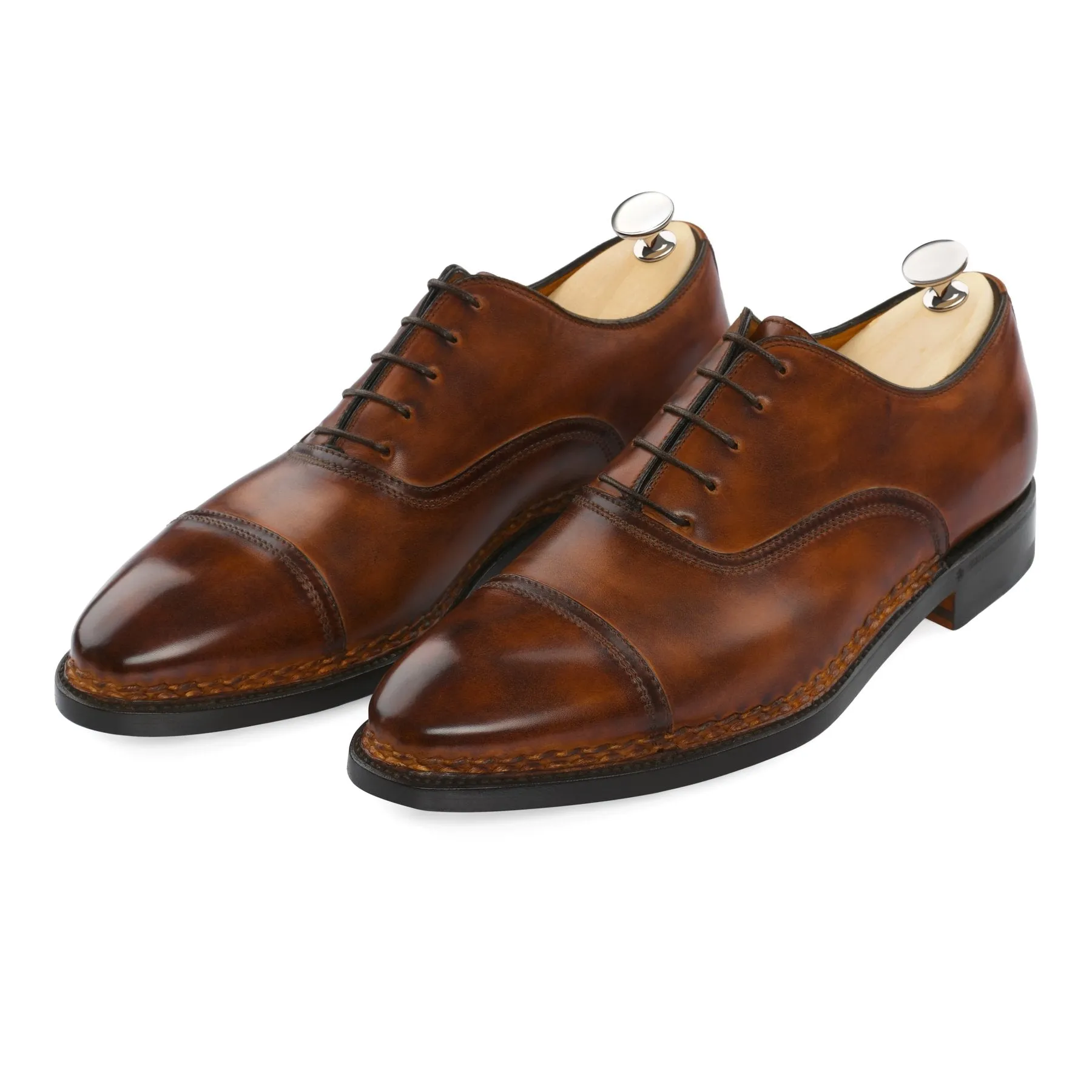 "Regale" Five-Eyelet Oxford with Double-Stitched Cap Toe