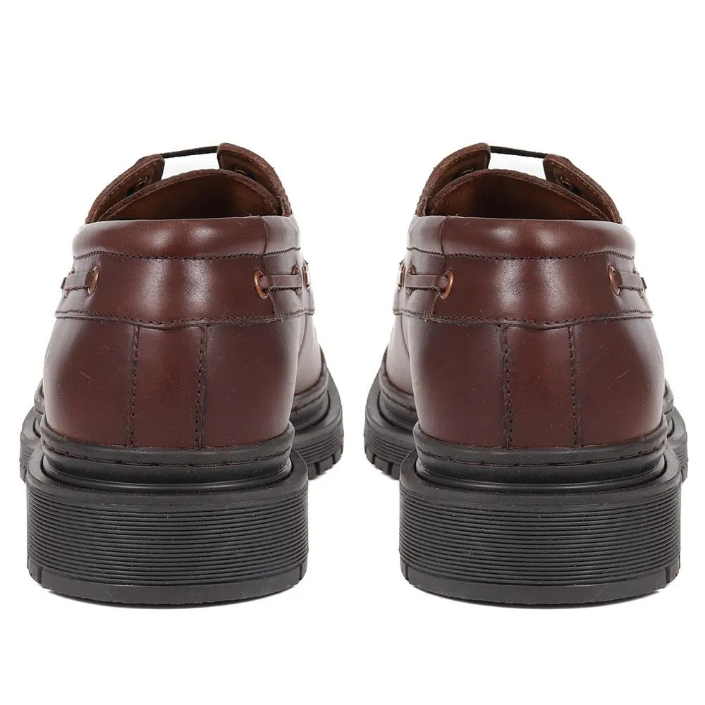 Raymond Leather Boat Shoe - RAYMOND / 324 397