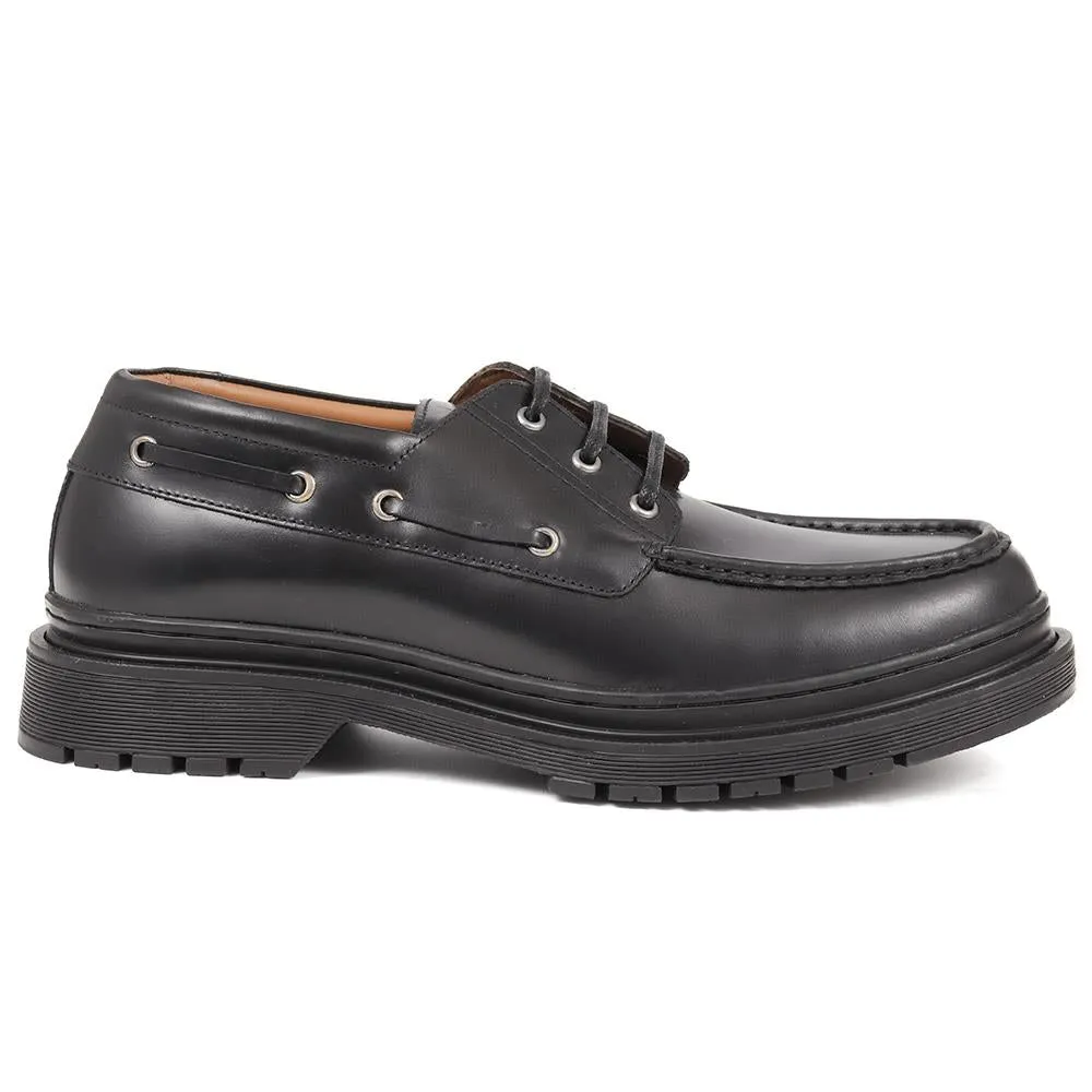 Raymond Leather Boat Shoe - RAYMOND / 324 397