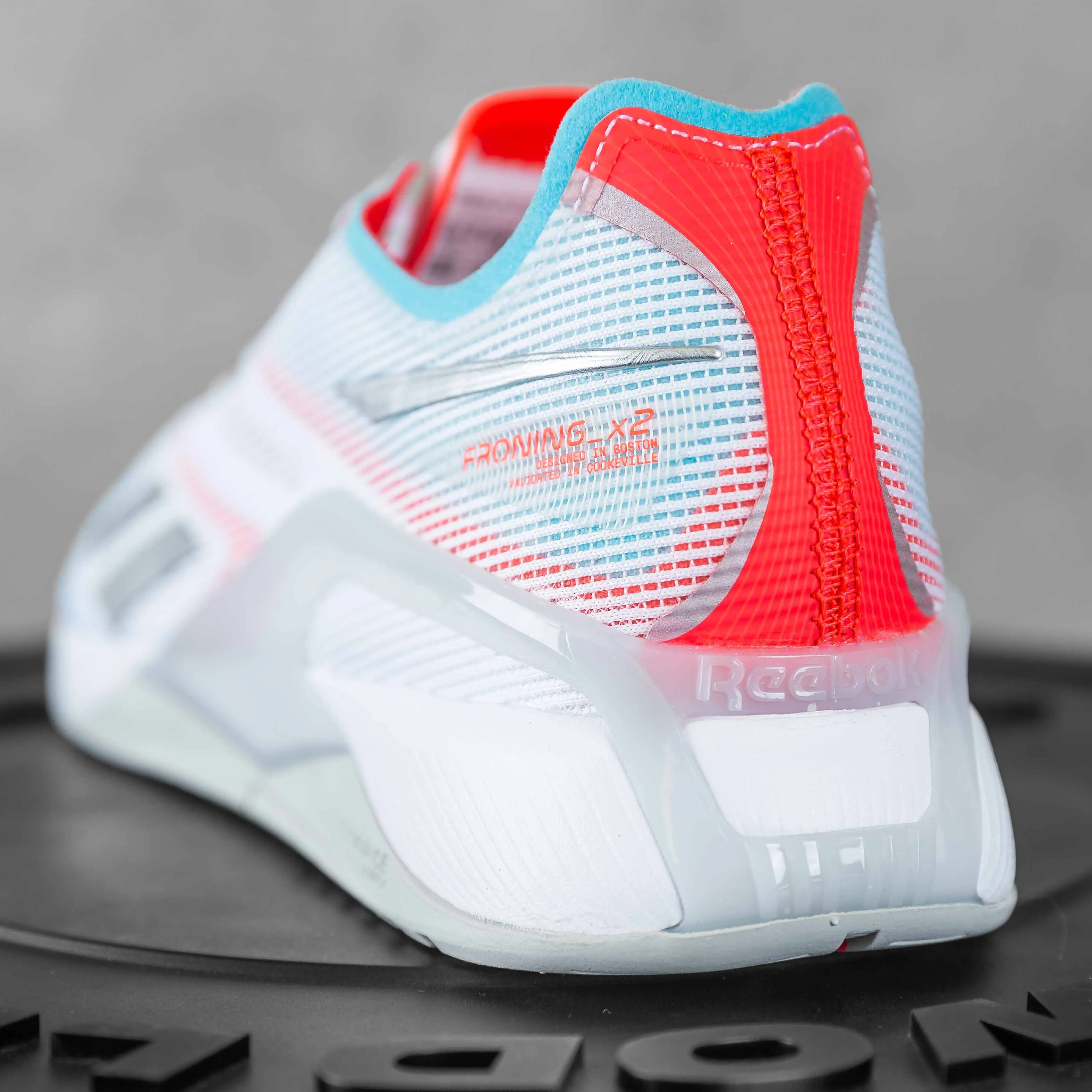 Reebok - Nano X2 Froning - Men's - CLOUD WHITE/NEON BLUE/NEON CHERRY