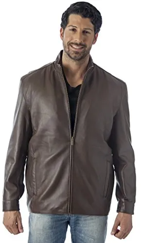 REED Men's 27'' Suave Leather Jacket in English Lamb - Imported