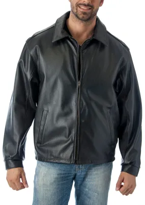 REED Men's Casual Leather Jacket Union Made in Detroit, USA