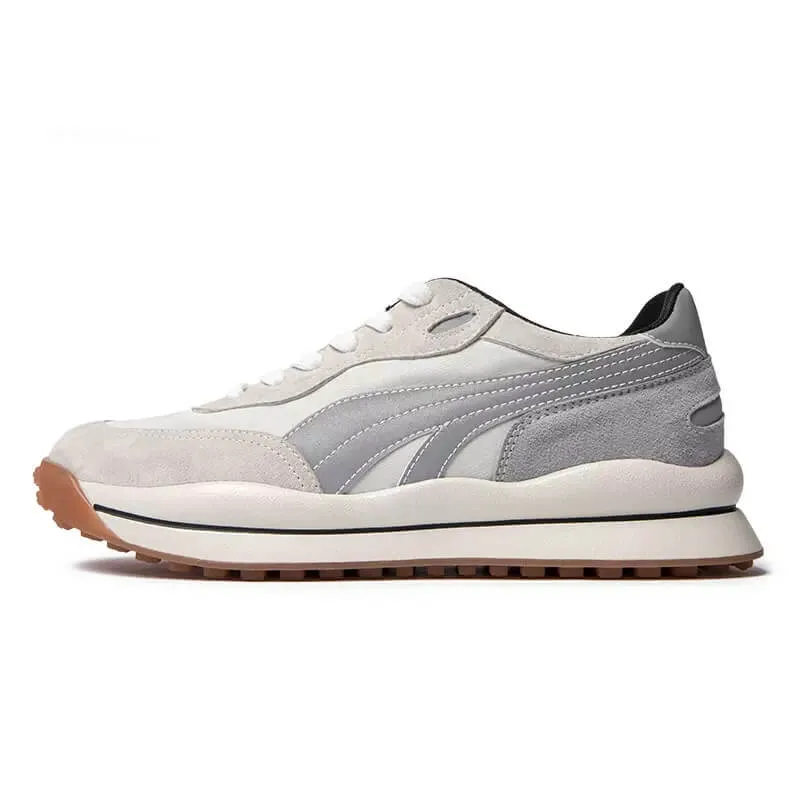 Retro White Running Shoes|Cross-training shoes|Forrest Gump shoes|Arctic Fox