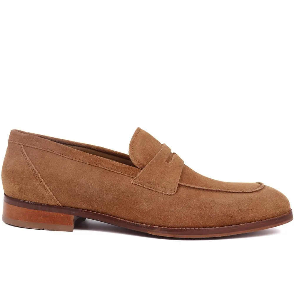 Russell Leather Penny Loafers - RUSSELL / 320 483