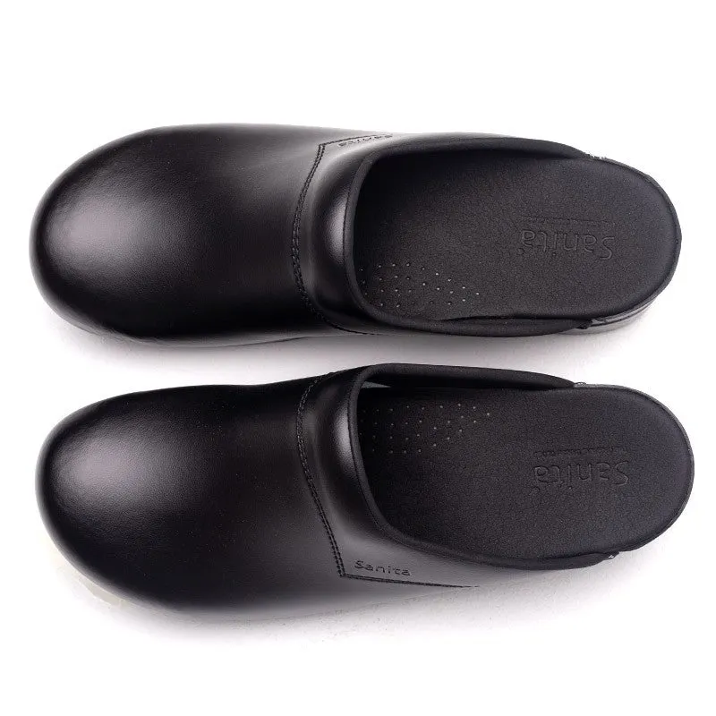 SAN-FLEX Black Work Clog  - Sanita