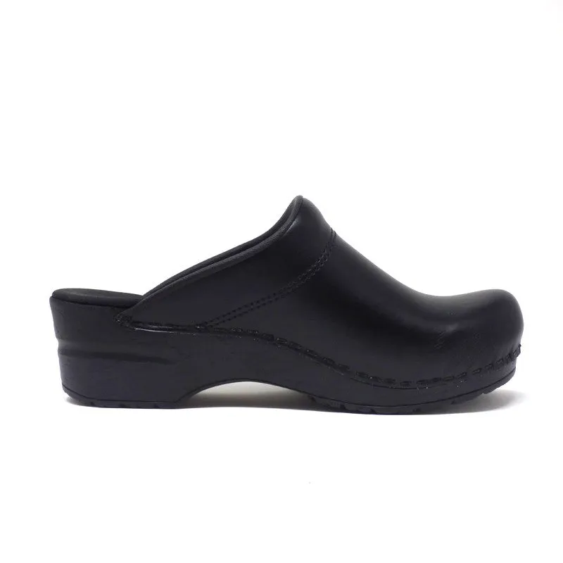 SAN-FLEX Black Work Clog  - Sanita