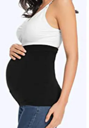 Seamless Non Slip Silicone Pregnant Women's Abdominal Support Strap