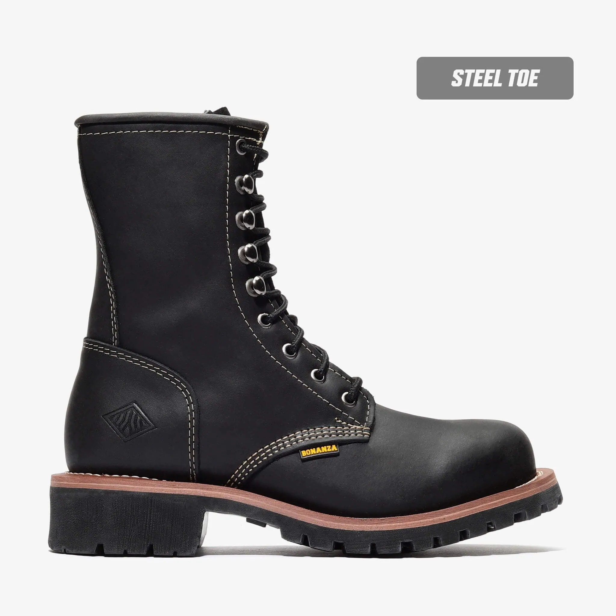 SIERRA 9" LOGGER (STEEL TOE)