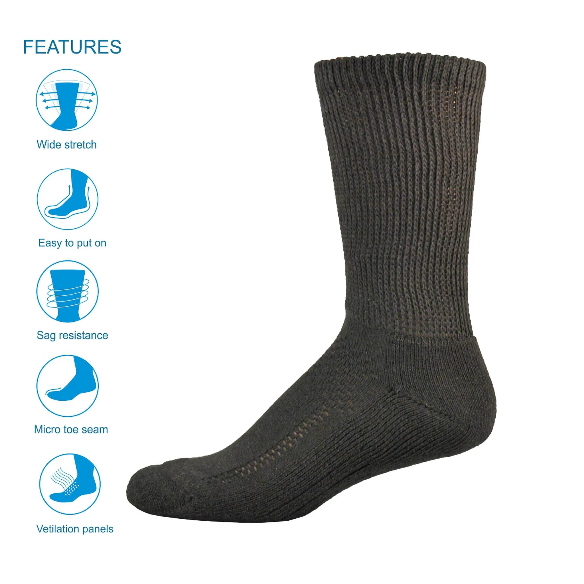 Simcan Socks - Black | Leg Savers