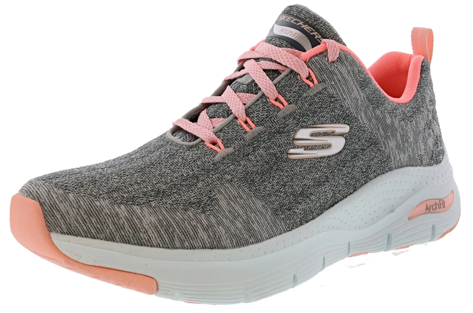 Skechers Women's Arch Fit Comfy Wave Lightweight Walking Shoes