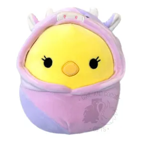 Squishmallow 12 Inch Aimee the Chick in Cow Costume Plush Toy