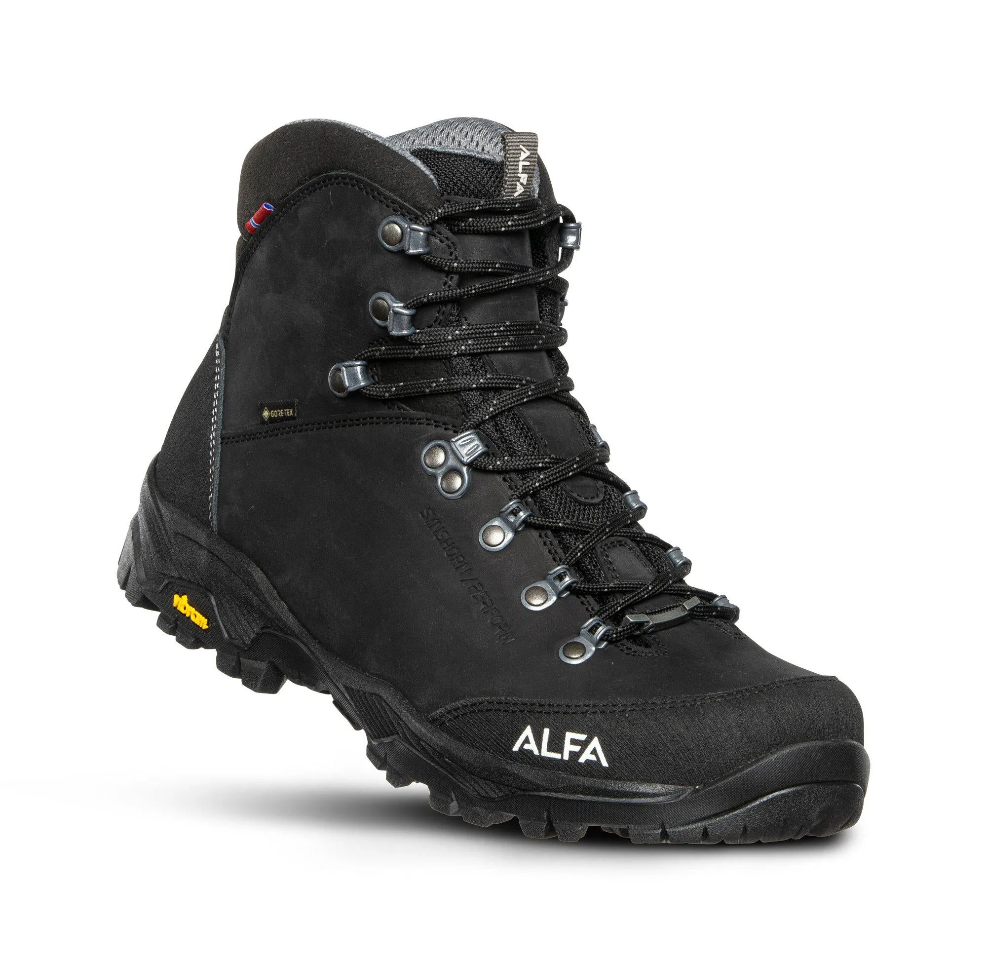 Synshorn Perform GTX M - Lightweight hiking boot - BLACK