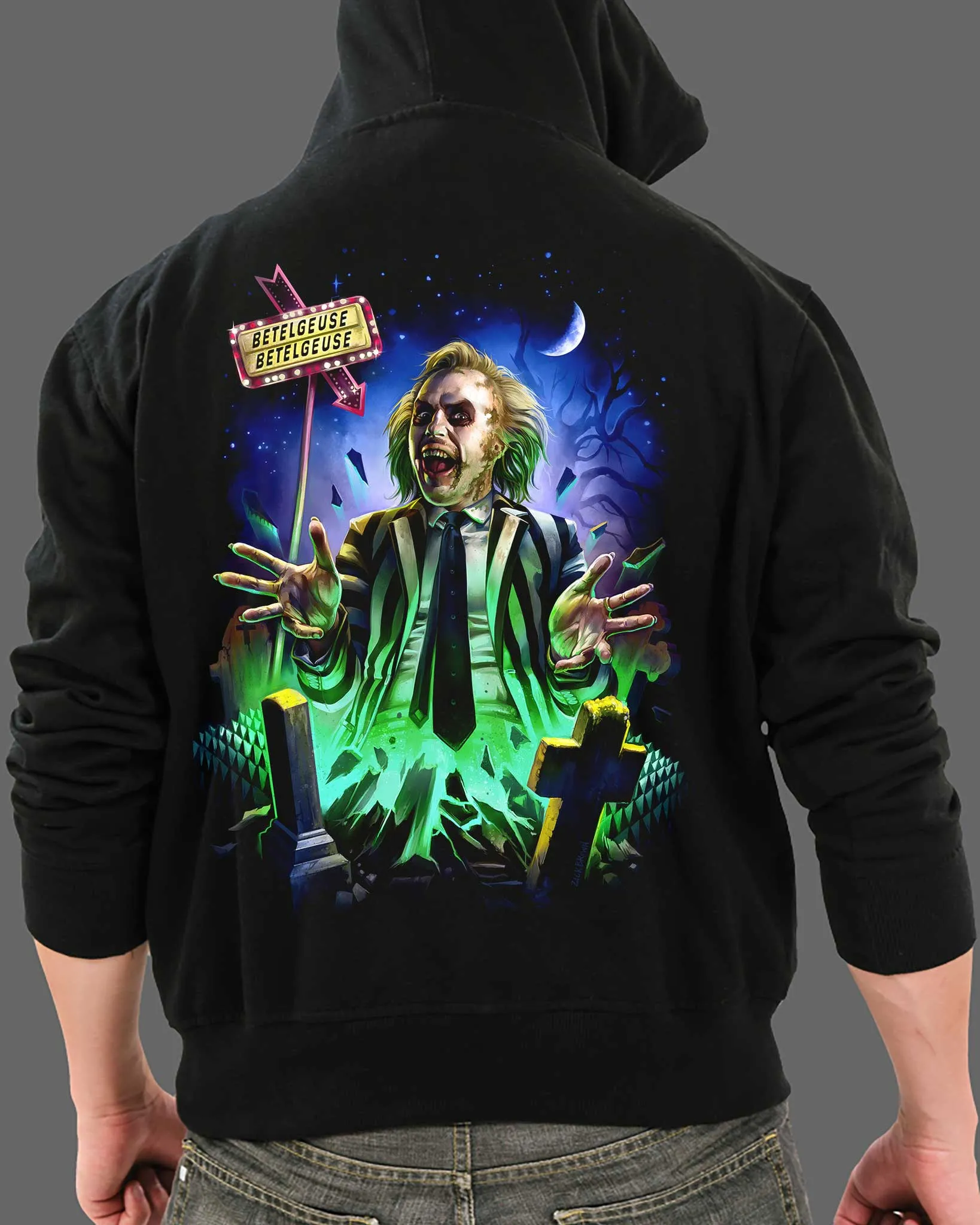 The Juice Is Loose - Zippered Hoodie